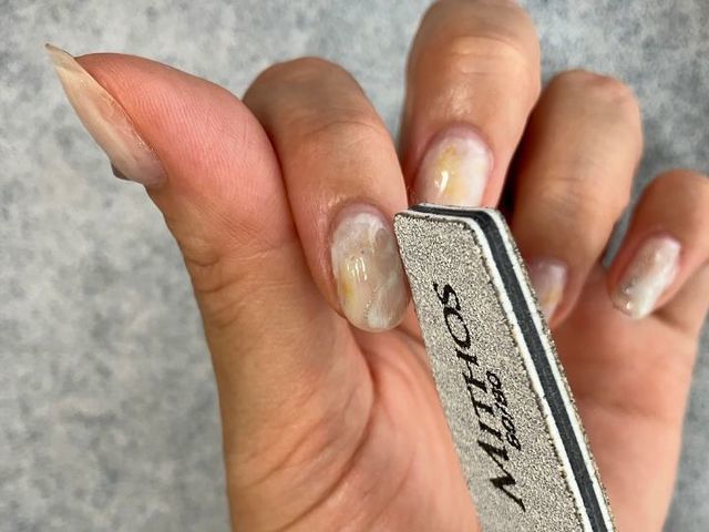 セルフジェルネイル　オフ